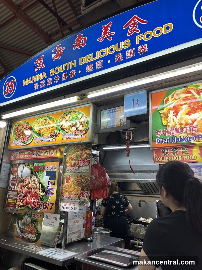 Marina South Delicious Food Stall