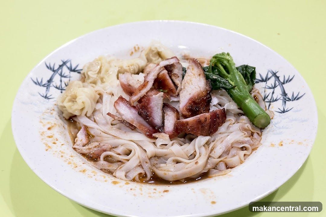 Char Siu Noodles with Wontons