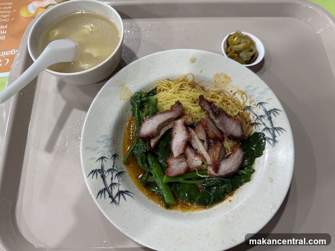 Char Siu Noodles with Soup
