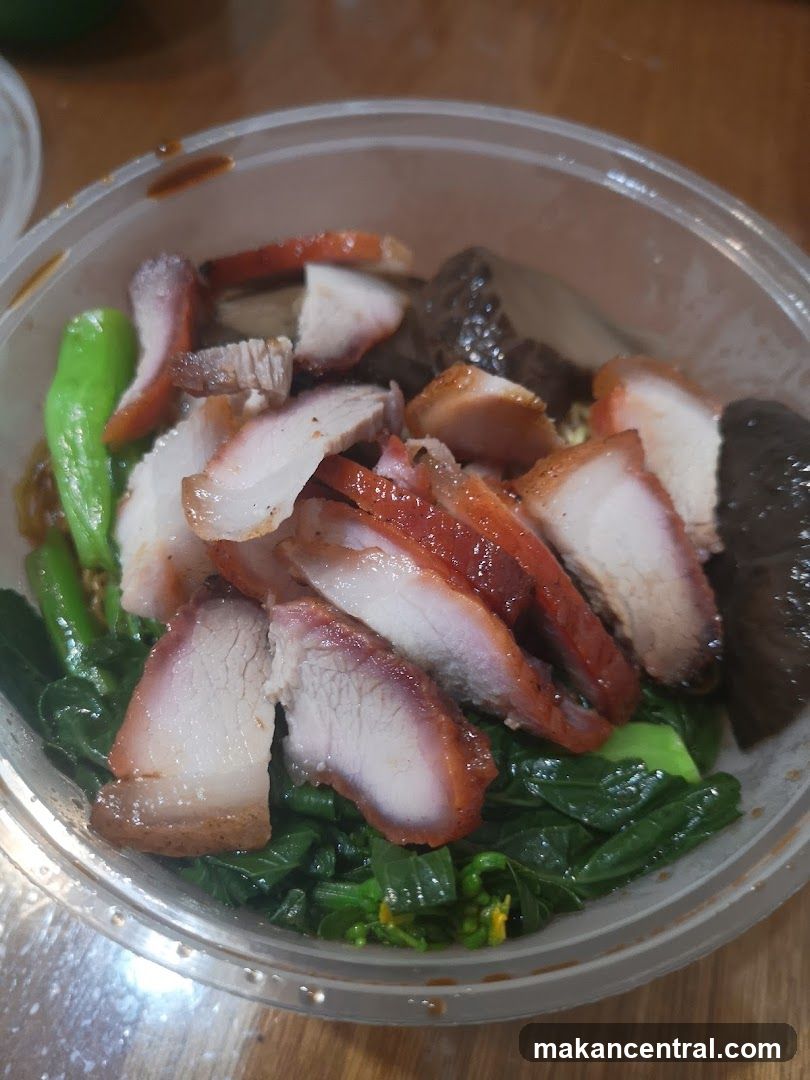 Char Siu and Greens