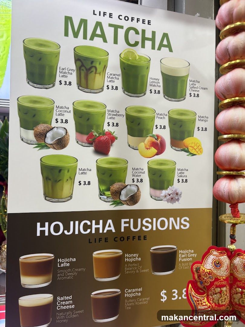 LIFE COFFEE MATCHA HOJICHA FUSIONS
