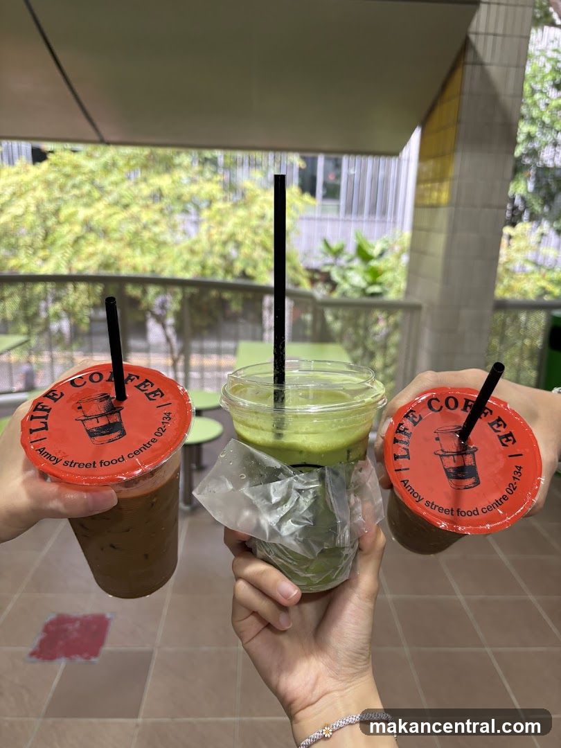 Three drinks