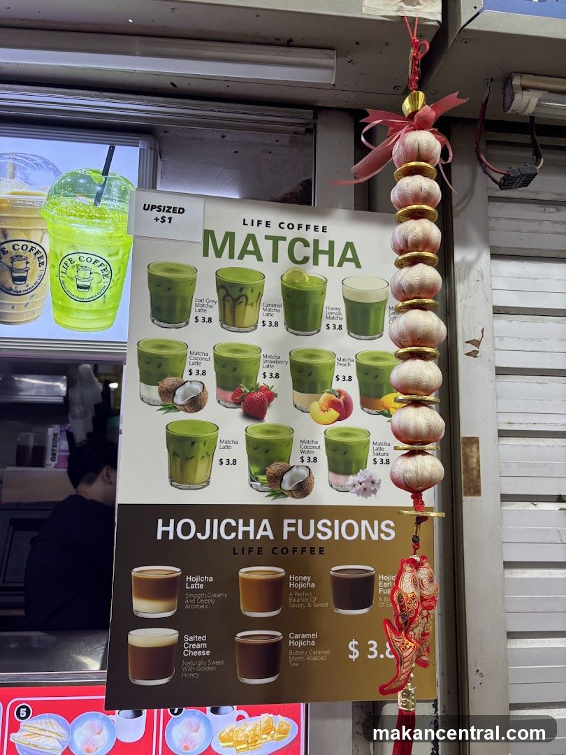 Life Coffee Menu