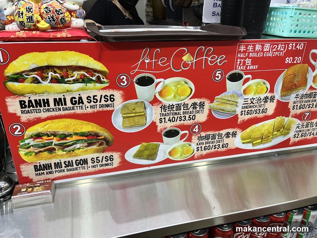 Life Coffee Menu