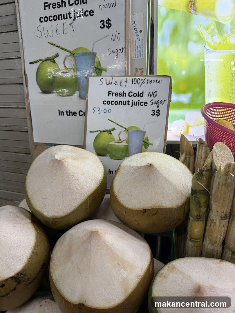 Fresh Coconut Juice Stand