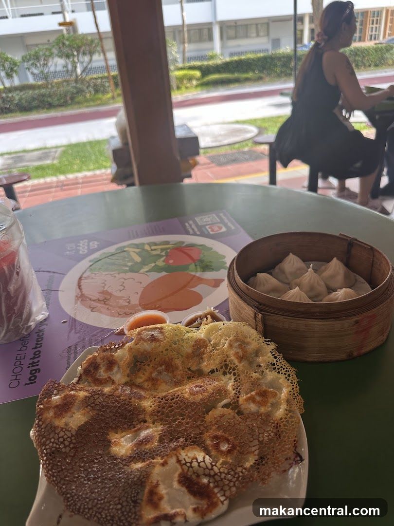 Fried dumplings and soup dumplings