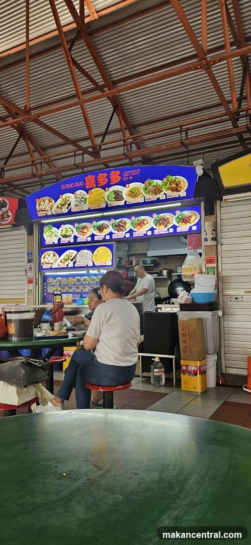 Food Stall Menu Display