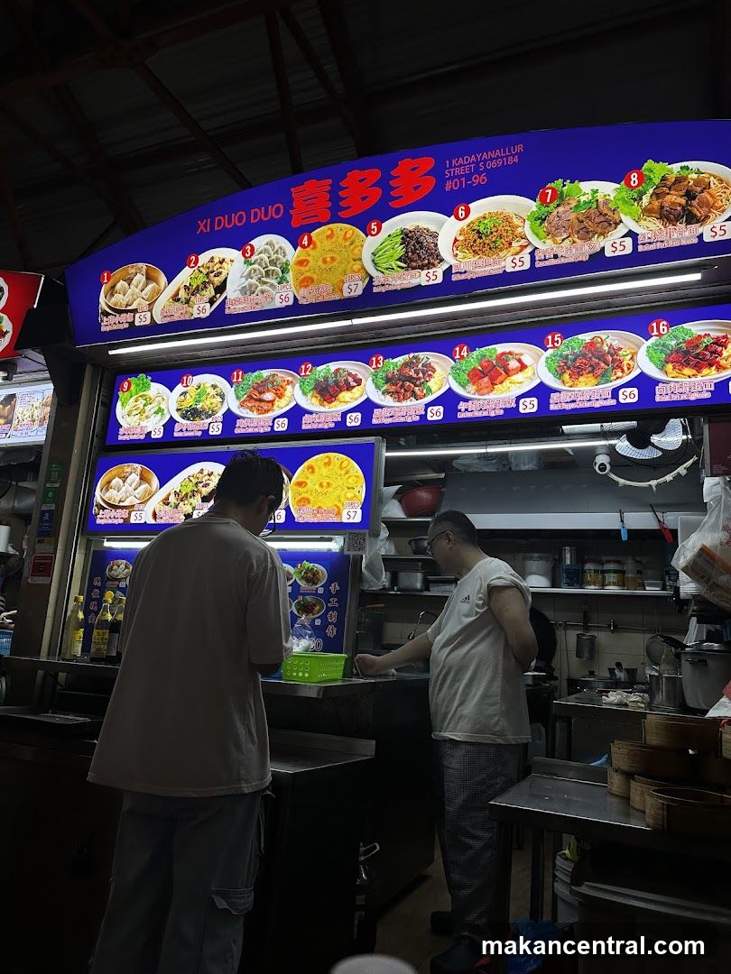 Food Stall Menu