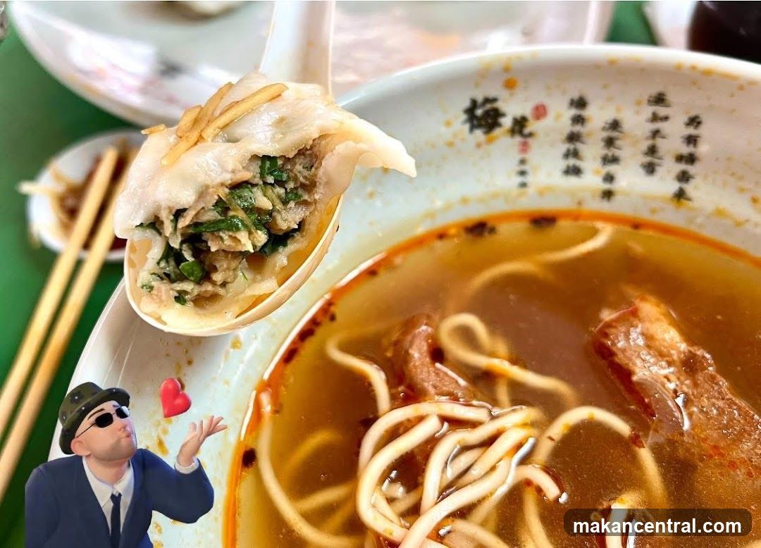 Dumplings and Noodle Soup