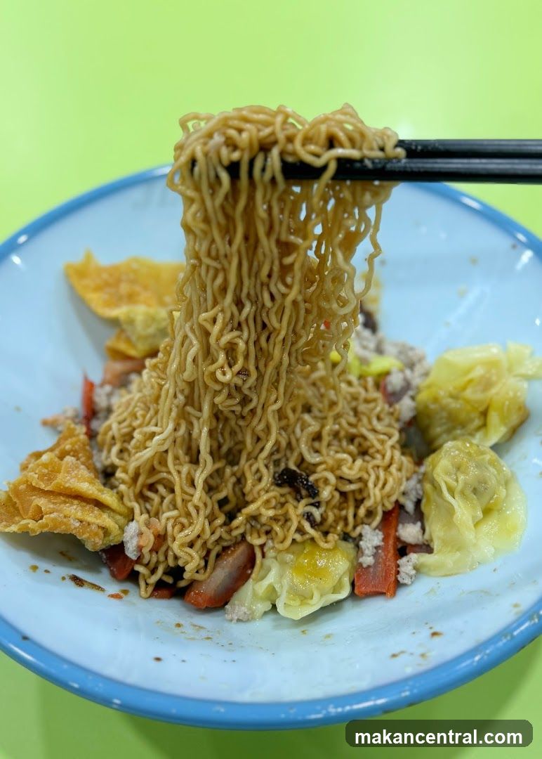 Noodles with Wontons and Char Siu