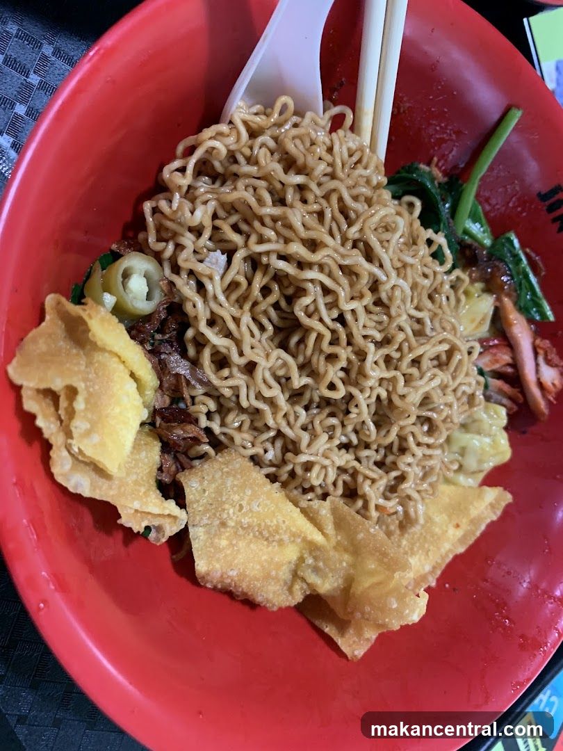 Noodles with Wontons