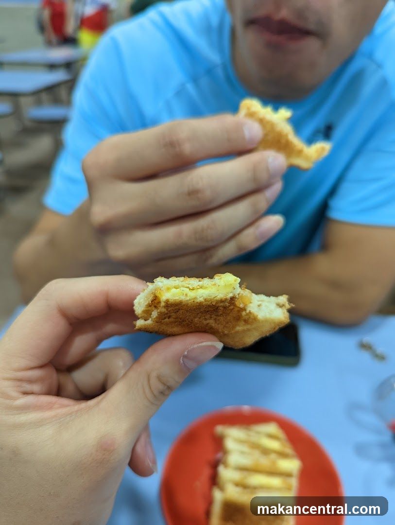 People Eating Toast