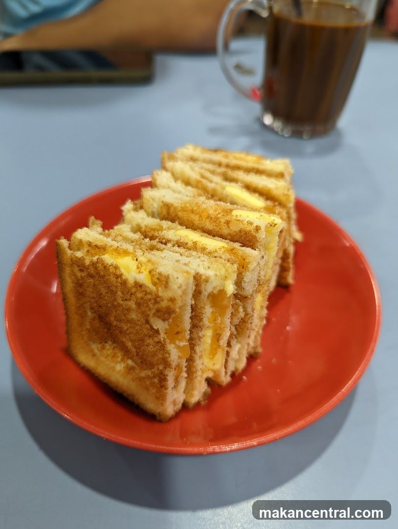 Toasted Sandwiches and Coffee