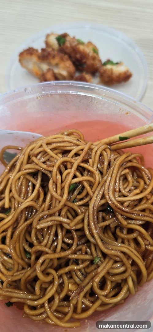 Noodles and Fried Chicken