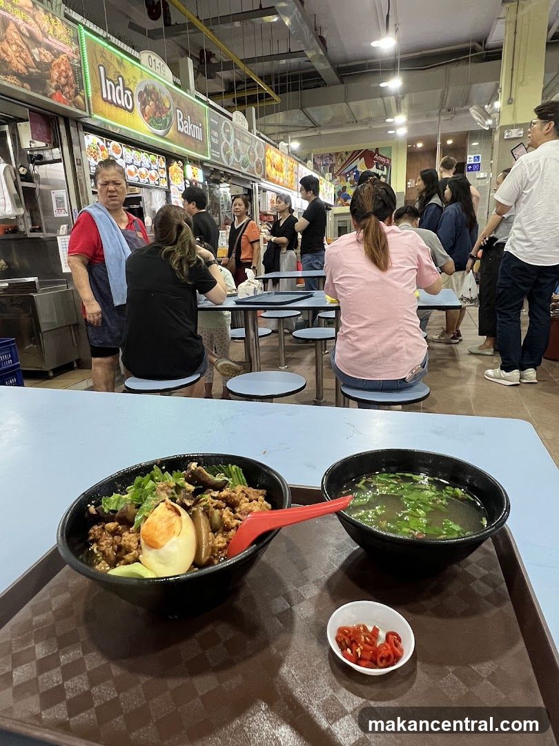 Food Stall in a Busy Food Court