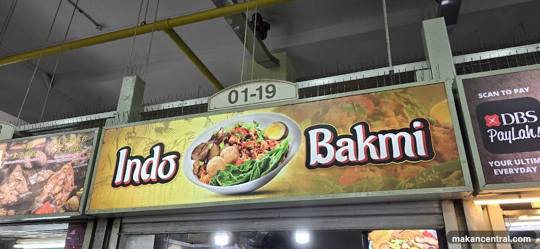 Indo Bakmi Stall Sign