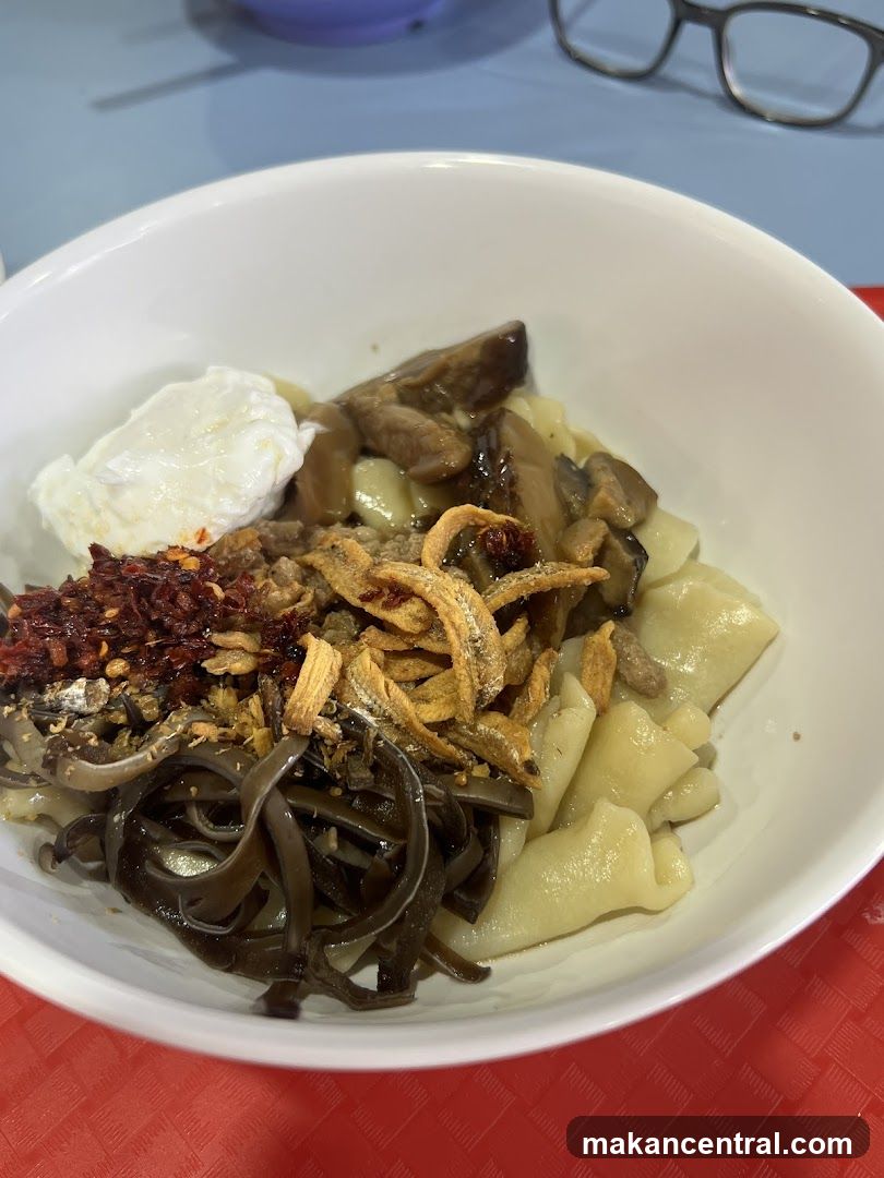 Noodle Dish with Toppings