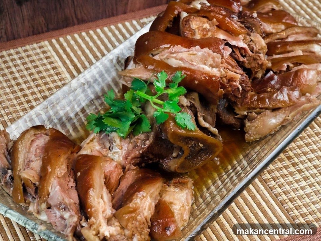 Braised Pork Knuckles