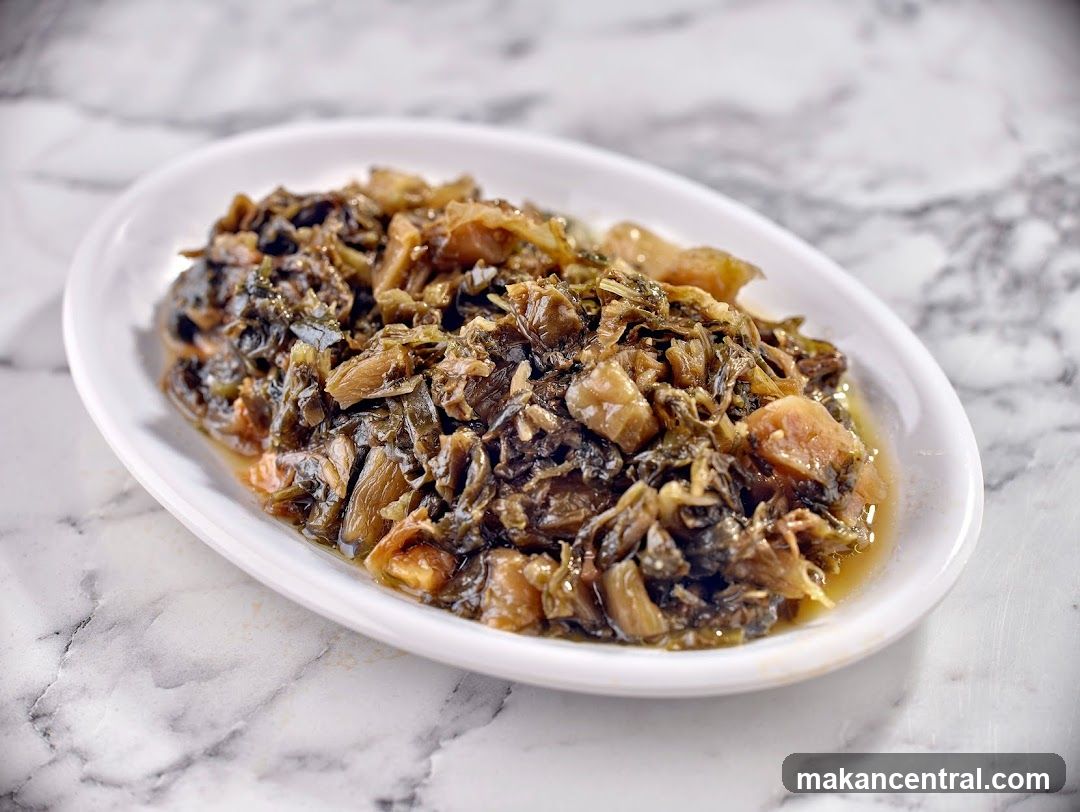 Braised Mustard Greens