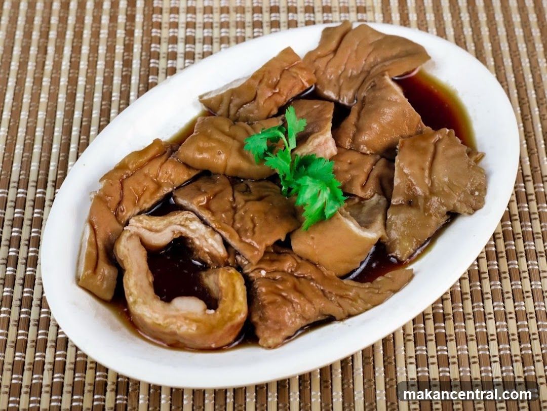 Braised Pork Intestines