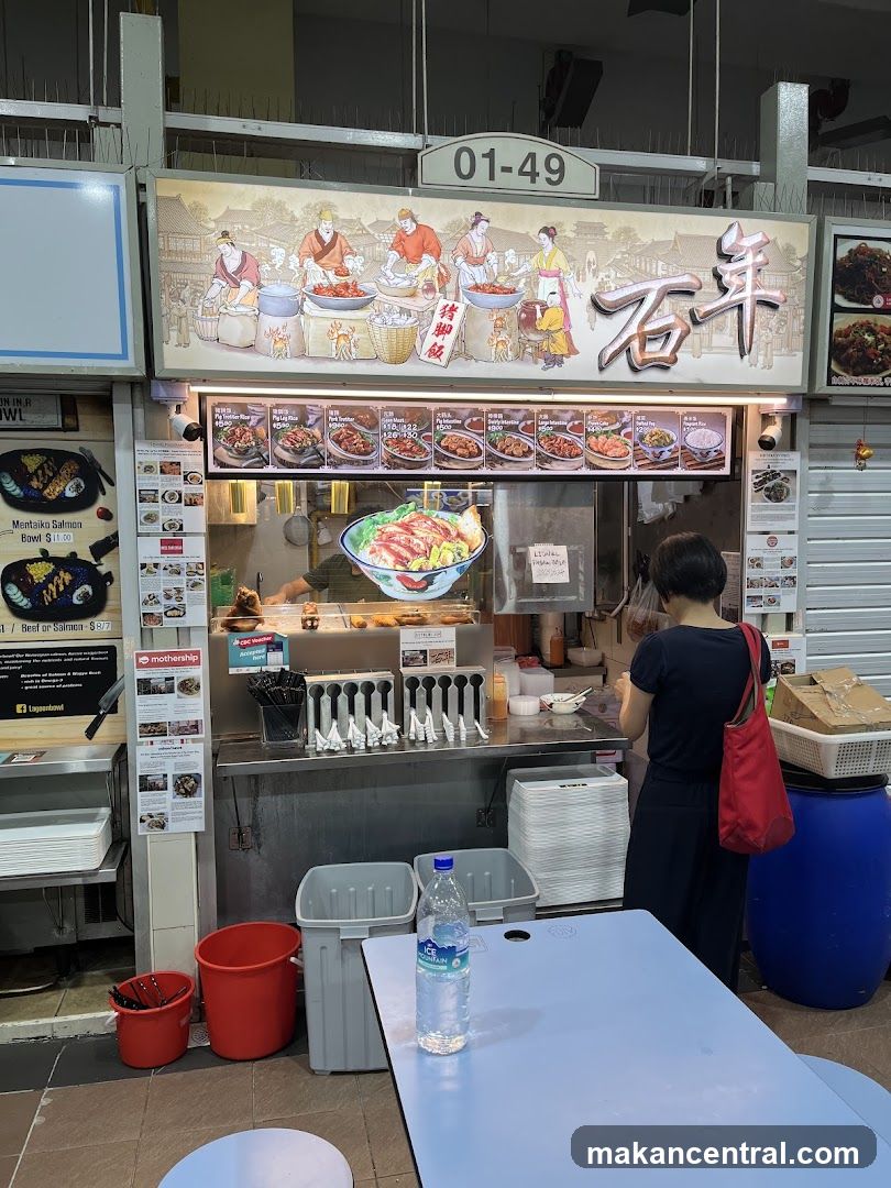 Food Stall with Menu
