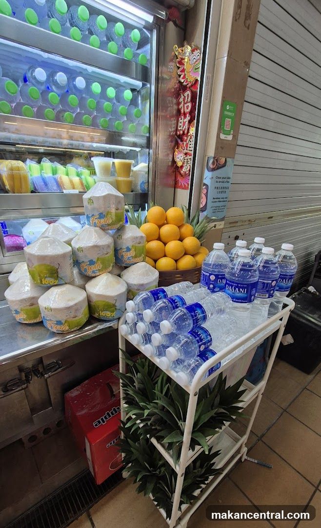 Fresh Produce and Drinks Stand