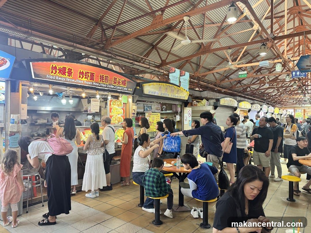 Busy Food Stall