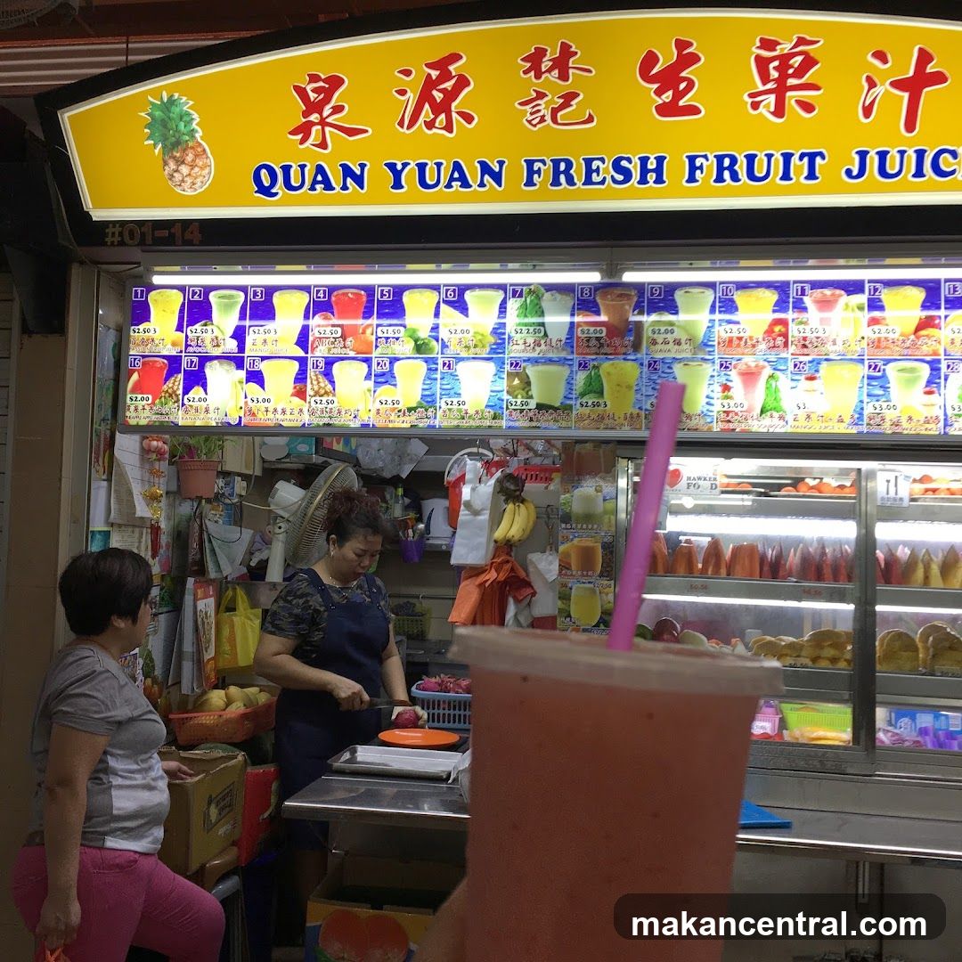Quan Yuan Fresh Fruit Juice Stall