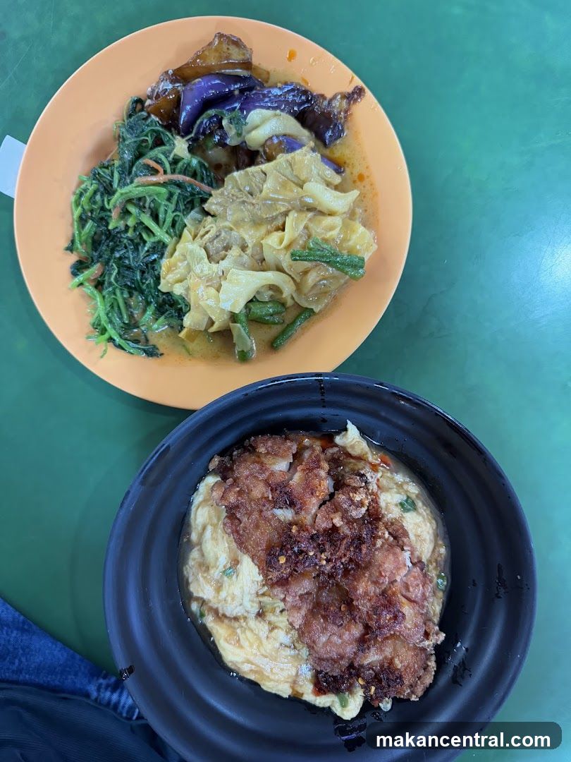 Dishes of food