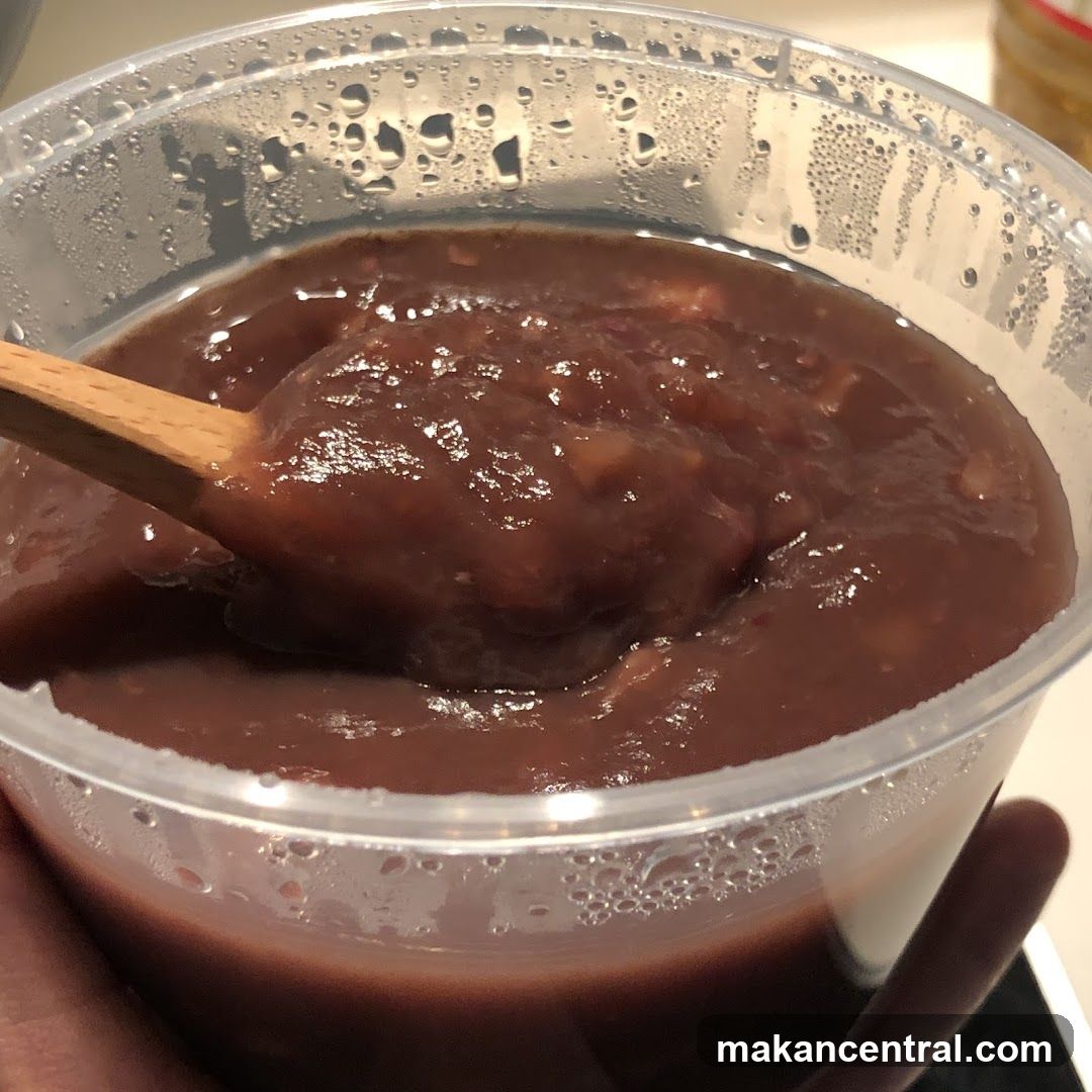 Red Bean Paste Dessert