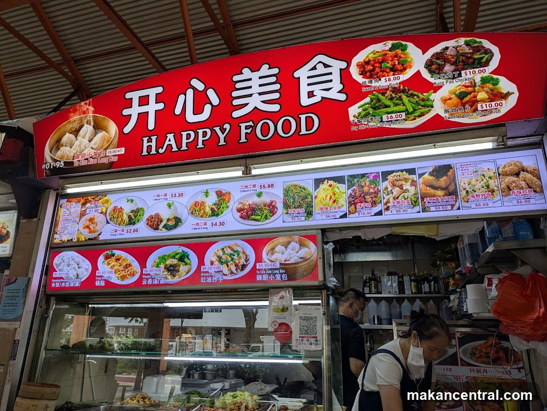 Happy Food Stall Menu