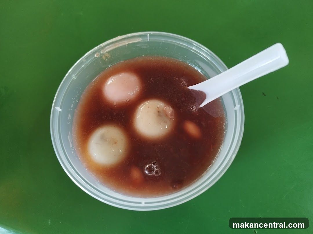 Red Bean Soup with Tangyuan