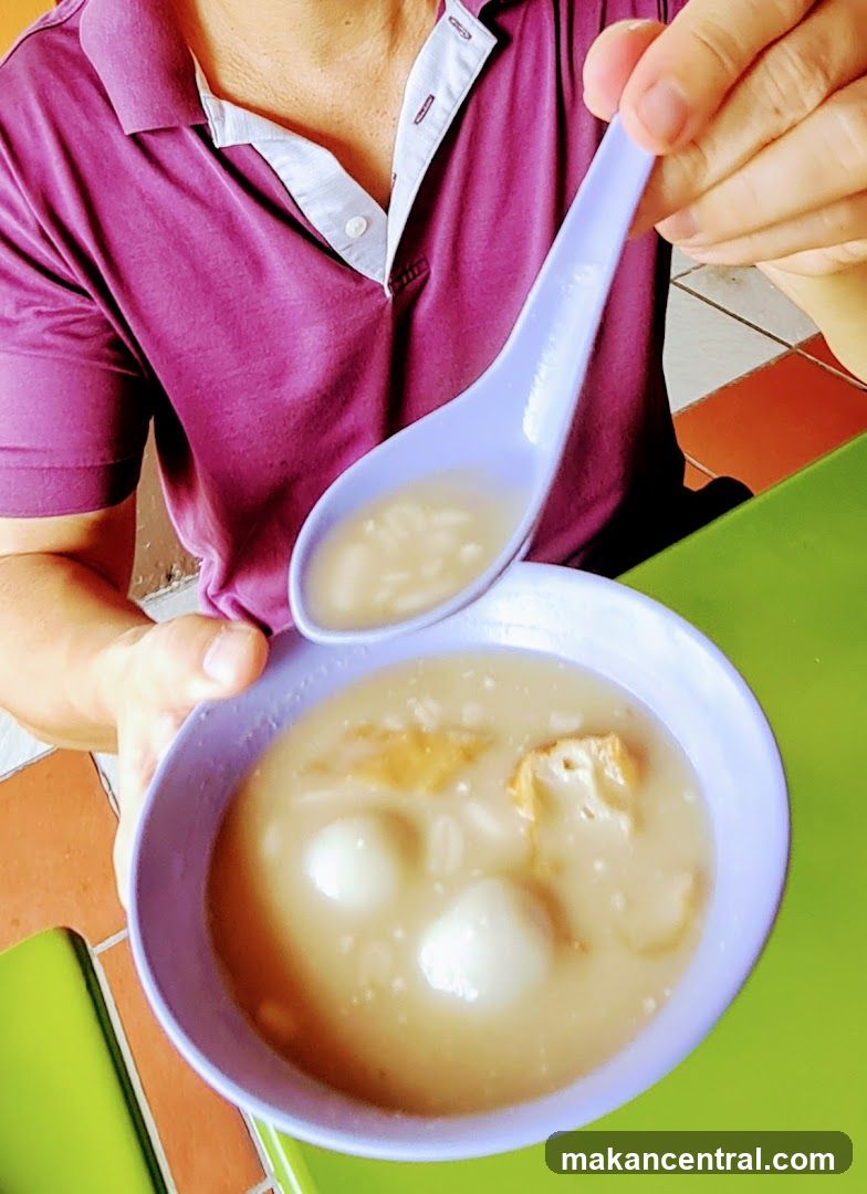 Dessert with Balls and Fried Dough