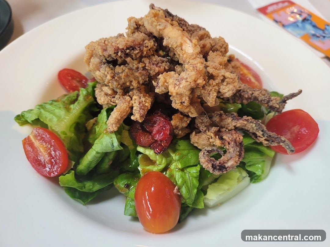 Fried Calamari Salad