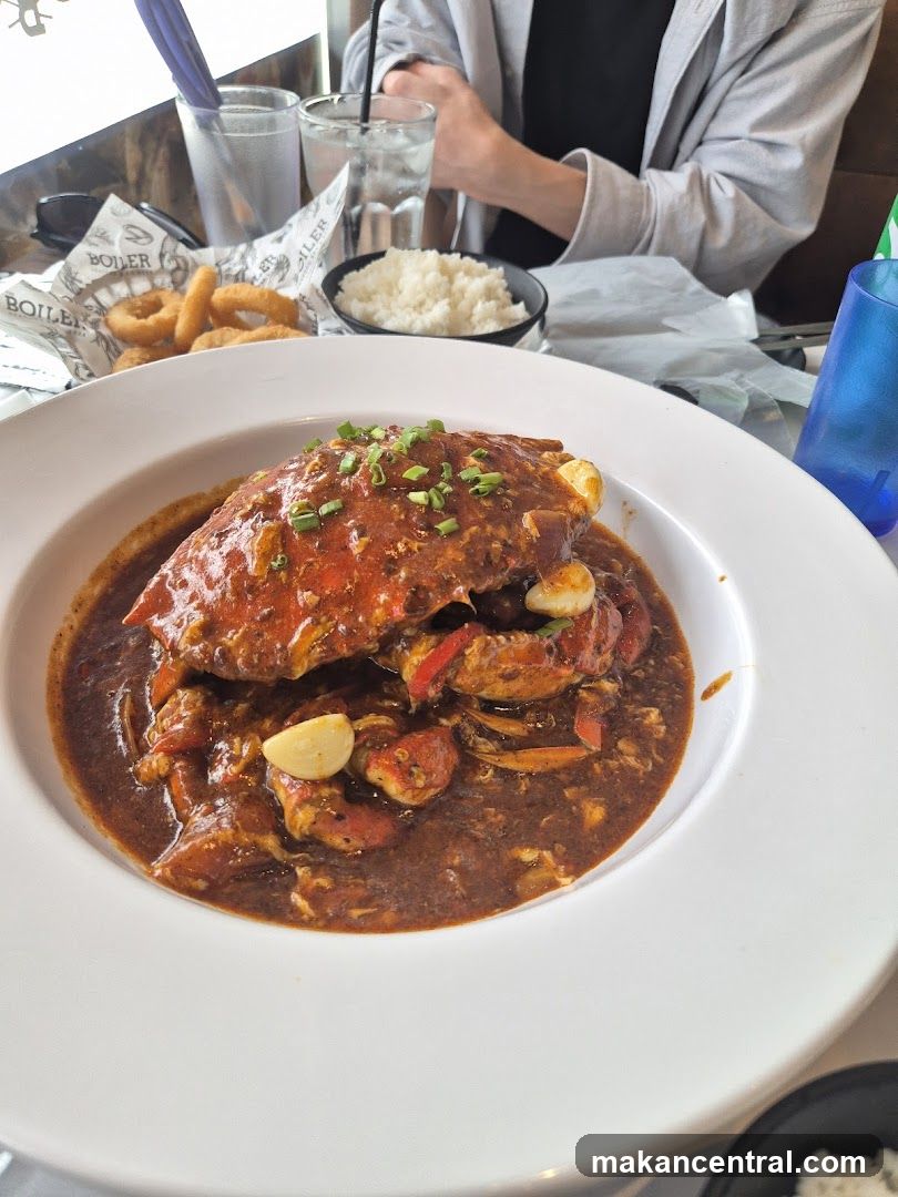 Crab dish with sides