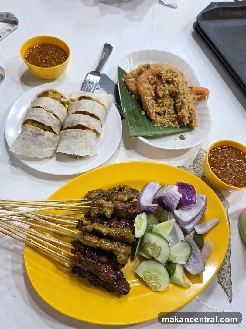 Assortment of Malaysian Dishes