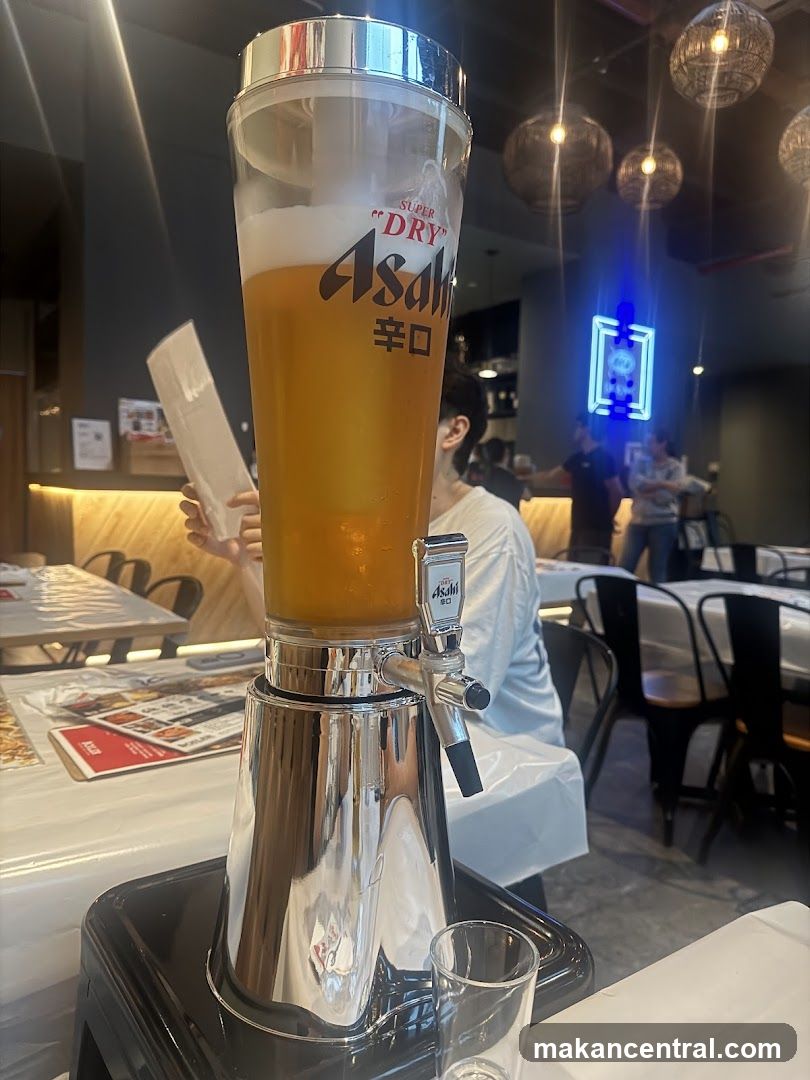 Beer Tower at Restaurant