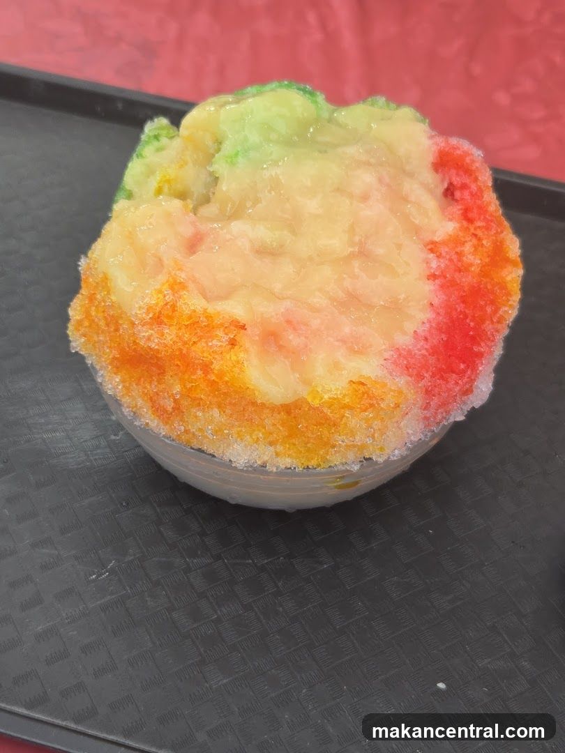 Shaved Ice Dessert