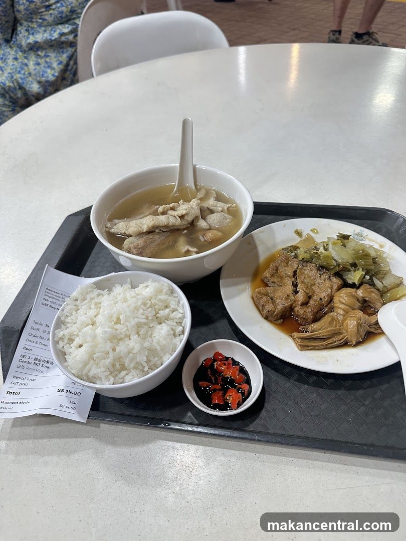 Bak Kut Teh Set Meal