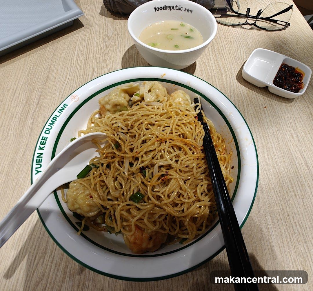 Noodles with Dumplings