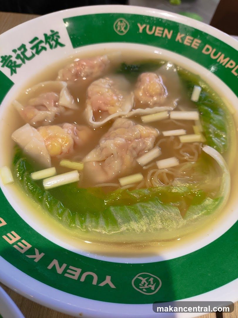 Wonton Noodle Soup