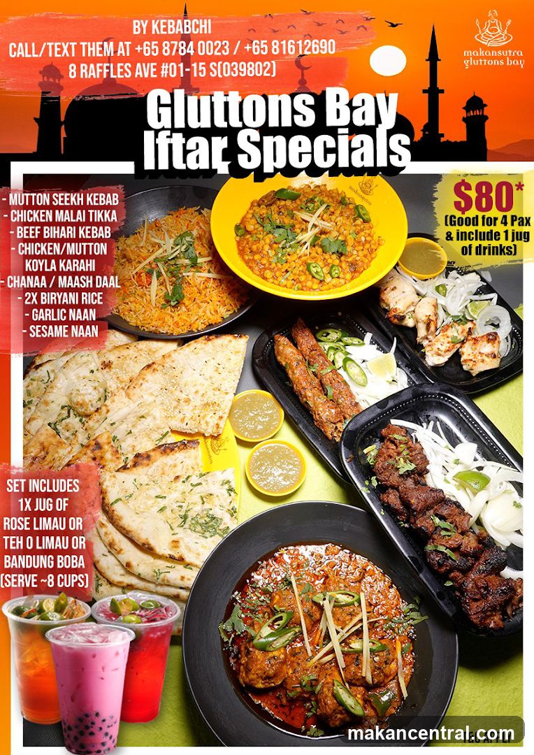 Gluttons Bay Iftar Specials