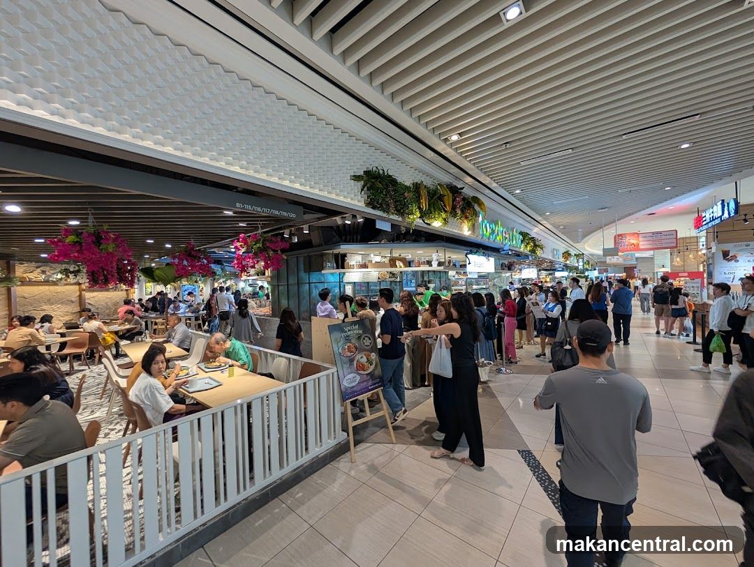 Busy Food Court