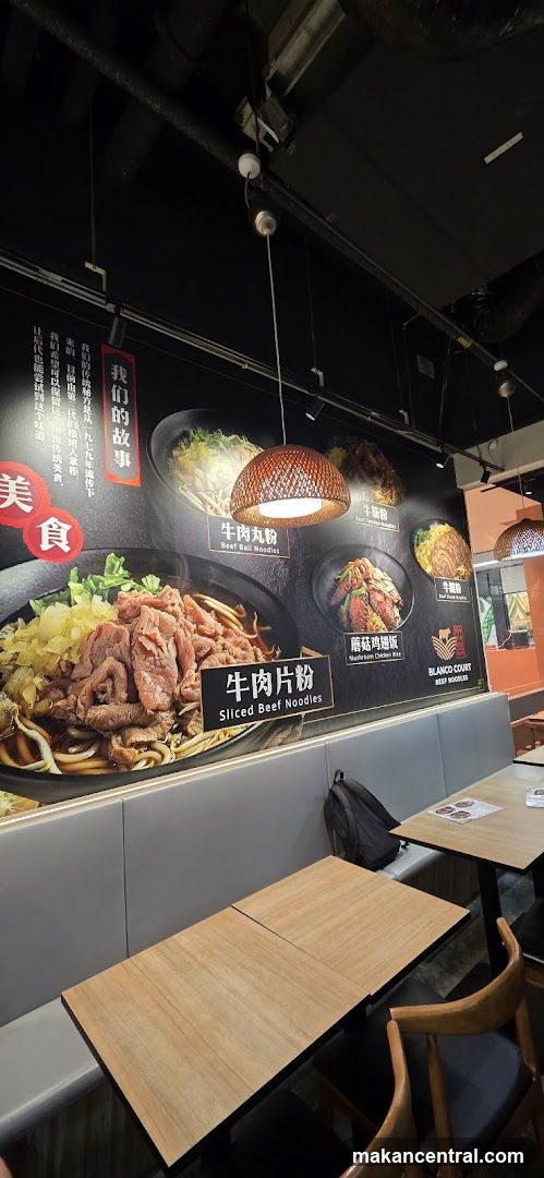 Restaurant Interior with Food Murals