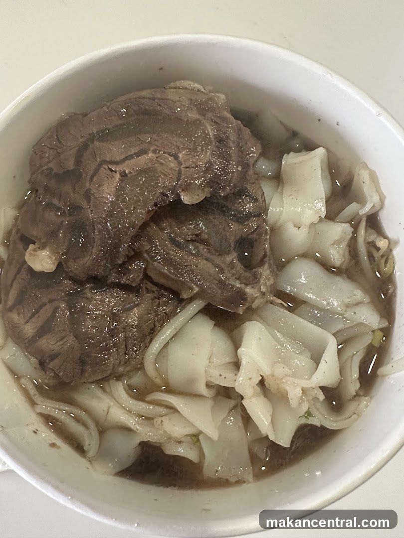 Beef noodle soup