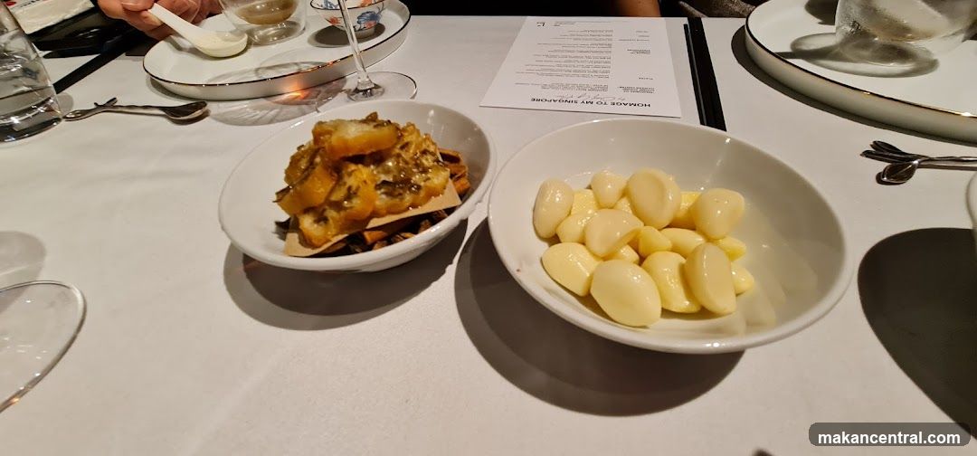 Table Setting with Appetizers