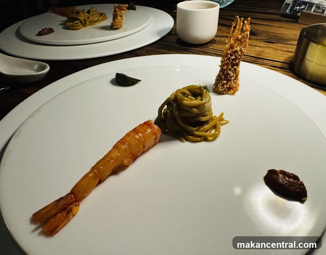 Gourmet Shrimp and Pasta Dish