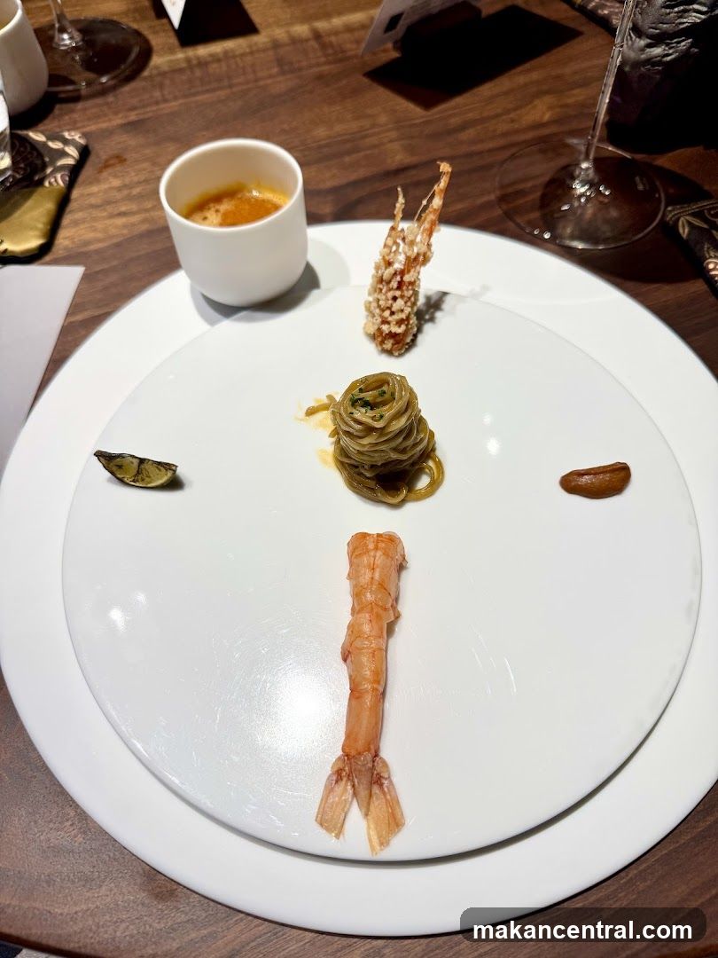 Gourmet Shrimp and Pasta Dish