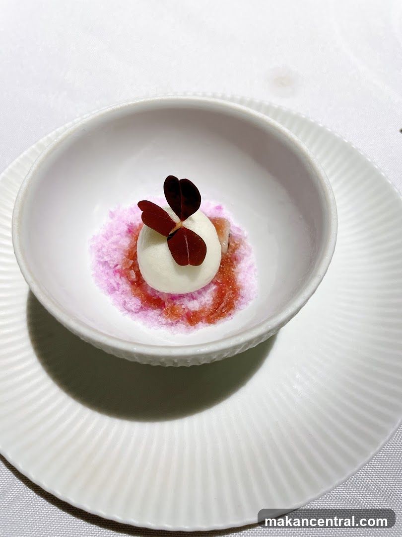 Dessert with Garnish