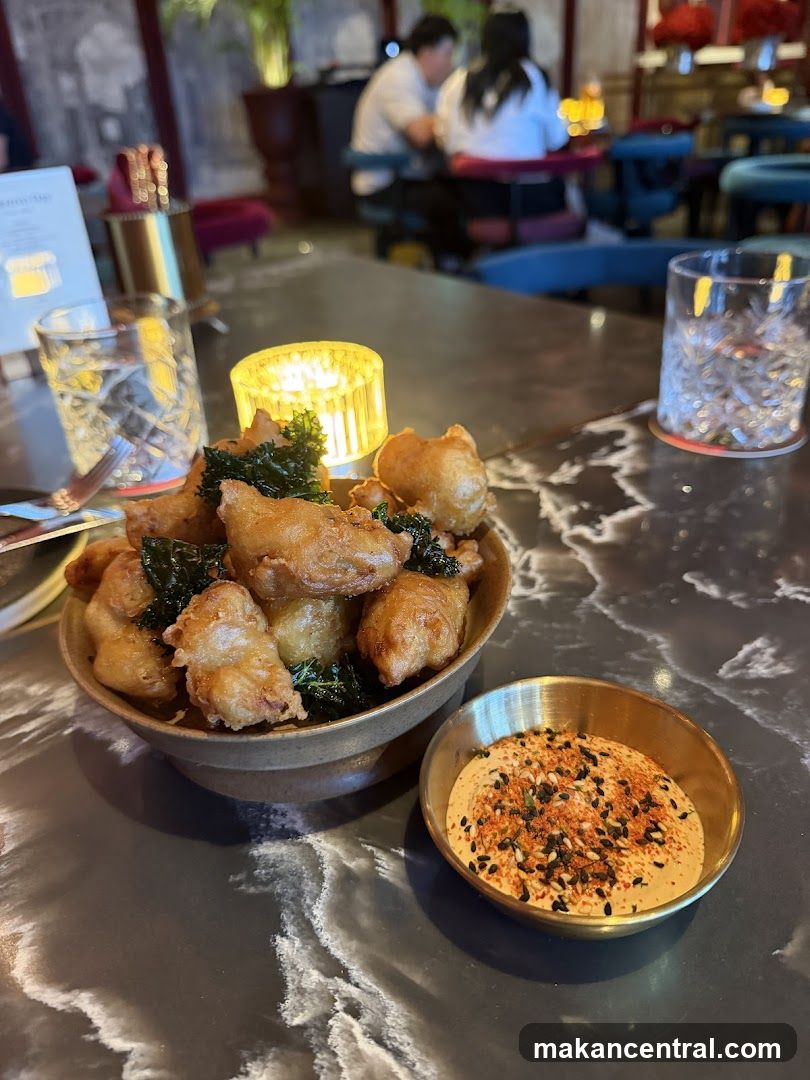 Fried Bites with Dip